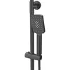 Cezares SLIDER-CVD-NOP Душевая стойка со смесителем и изливом, черный матовый
