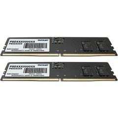 Оперативная память DIMM DDR5 16Gb, 4800Mhz, 2x8Gb, Patriot Signature Line (PSD516G4800K)