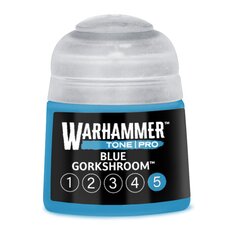 Warhammer Tone Pro Blue Gorkshroom 5 — краска для миниатюр, 12 мл (20-355)