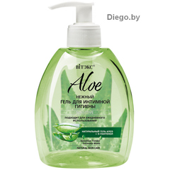 Нежный гель для интимной гигиены , 300 мл ( Aloe 97% )