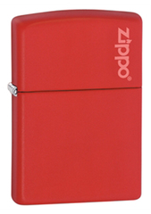 Фото Зажигалка ZIPPO Classic, латунь с покрытием Red Matte, красный, матовая, 36х12x56 мм