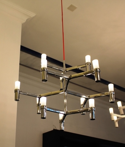 люстра  Crown Minor Chandelier ( хром )