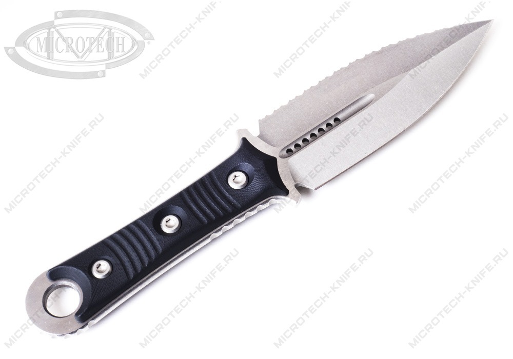 Нож Microtech Borka SBD 201-12 Stonewashed Serrated