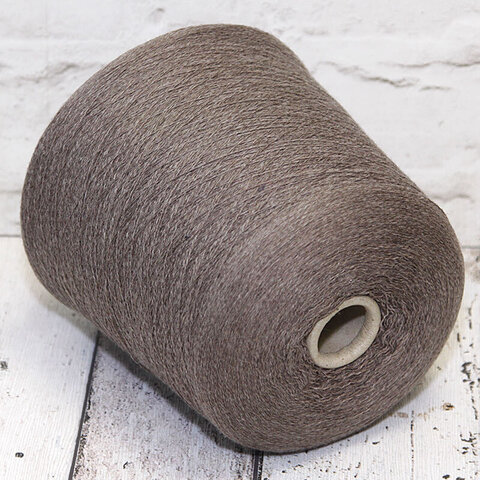 Меринос с кашемиром (30%) LINSIEME NOBEL 2/30 серо-коричневый