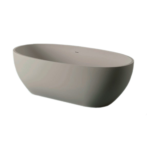 ArtCeram File 2.0 FLW001 41 Ванна из искусственного камня, 169x87, цвет: серо-коричневый