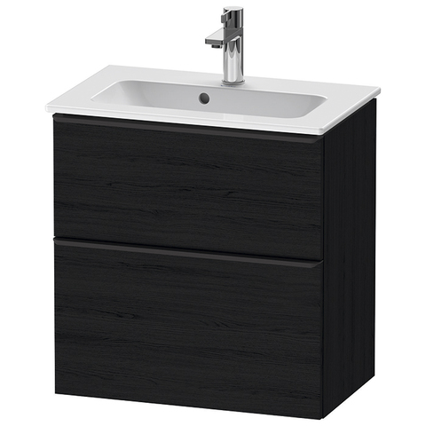 Duravit D-Neo DE436801616 Тумбочка подвесная, Compact 625x610x372, 1 ящик, цвет: Black Oak