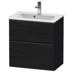 Duravit D-Neo DE436801616 Тумбочка подвесная, Compact 625x610x372, 1 ящик, цвет: Black Oak фото