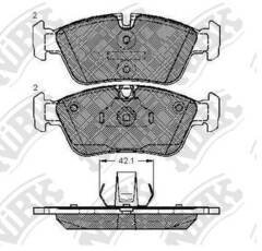 Колодки NiBK PN0010