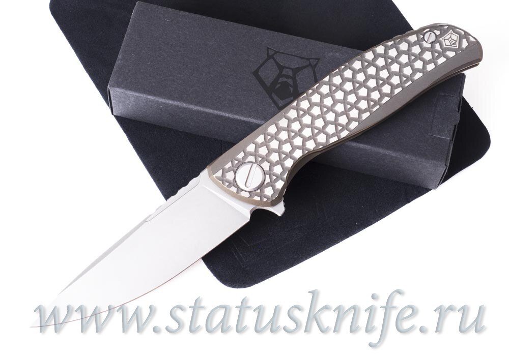 Нож Широгоров F95 Bear Pattern Bronze M390 MRBS
