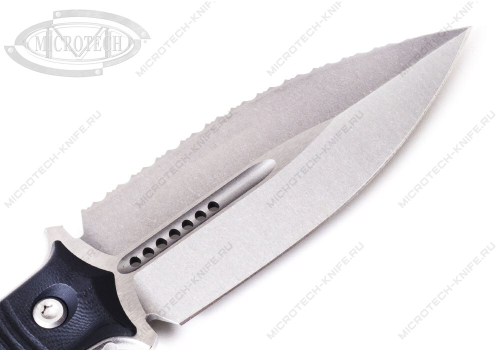 Нож Microtech Borka SBD 201-12 Stonewashed Serrated