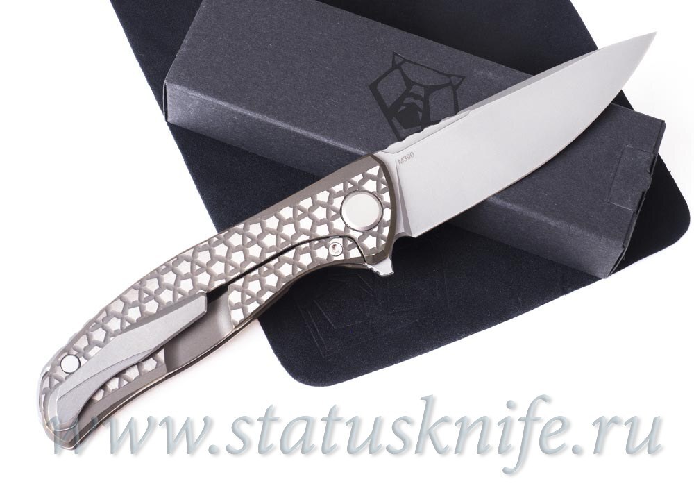 Нож Широгоров F95 Bear Pattern Bronze M390 MRBS