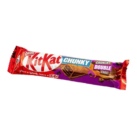 Шоколадный батончик KitKat Crunchy Double CHOC