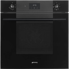Встраиваемый духовой шкаф Smeg SF6100VB3RU, черный, 70 литров, 6 режимов