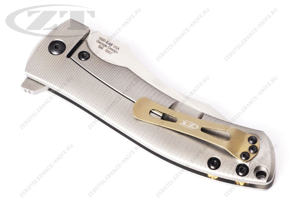 Нож Zero Tolerance 0920 Les George First 7 - фотография 