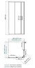 WasserKRAFT Tauber 64S03 Душевой уголок