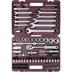 Набор инструмента универсальный 1/4", 1/2"DR, 82 предмета THORVIK UTS0082