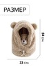Картинка шарф-капюшон Skully Wear BNM-377 Khaki - 2