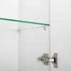 BelBagno UNO-1600-1A-SC-GSO Шкаф подвесной с фрезерованной ручкой с торца фасада, одной распашн. дверц. довод., дв. полки, ун.,330x300x1600,Темно-Серый Мат.