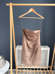 Кожаное платье J.Mendel, S