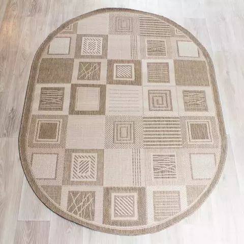 ковер ФЛУРЛЮКС (Сизаль) 51304-50522 овал 1,4*2,0