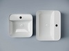 Ceramica Nova Element CN5014 Умывальник чаша накладная квадратная, 39x39, цвет: белый