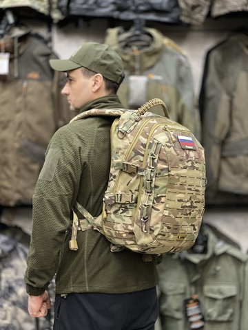 Рюкзак штурмовой Gongtex 25 л Мультикам Cordura