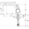 Ideal Standard Melange A4287AA Смеситель для раковины однорычажный