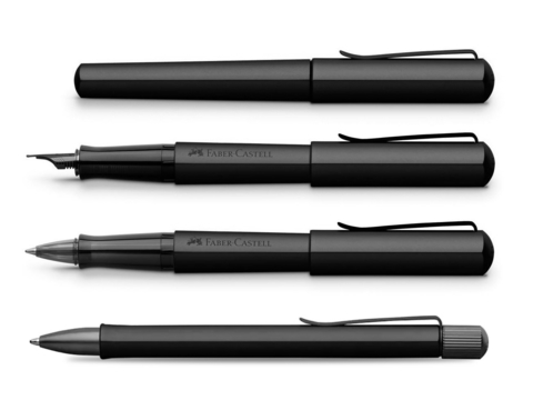 Ручка шариковая Faber-Castell Hexo Black (140504)
