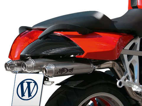 Хвостовой обтекатель BMW K 1200/1300 S карбон