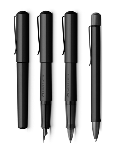 Ручка шариковая Faber-Castell Hexo Black (140504)