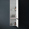 Sancos Very PVR35RSM Шкаф-пенал подвесной, 35x30x160, цвет: серый