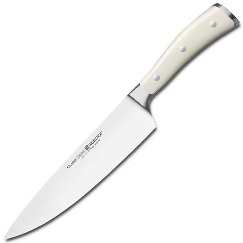 Набор из 6 кухонных ножей и подставки WUSTHOF Ikon Cream White арт. 9877 WUS