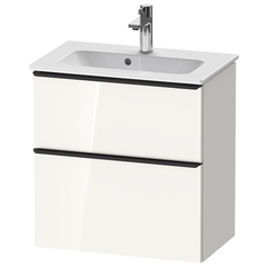 Duravit D-Neo DE436802222 Тумбочка подвесная, Compact 625x610x372, 1 ящик, цвет: белый высокоглянцевый фото