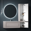 Sancos Very PVR35RSM Шкаф-пенал подвесной, 35x30x160, цвет: серый
