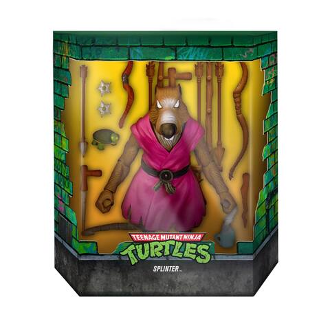 Коллекционная фигурка Super7 TMNT ULTIMATES W1: Splinter (Version 2)