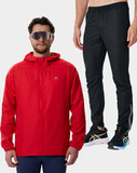 Костюм мужской беговой Nordski Runway Run 2.0 Risk Red-Black