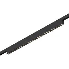 ST666.446.20 Магнитный трековый светильник Черный LED 1*20W 4000K 1 060Lm Ra>90  IP20 L387xW10xH18 24V