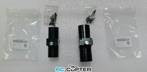 Складное крепление (зажим) RJXHOBBY для карбоновых труб 25мм (RJX3067-25mm)