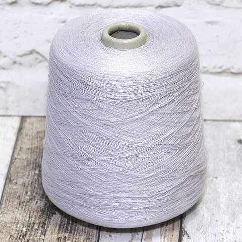 Лен фасонный FILATURA CONTI  VOILE 1/20 сиренево-серый
