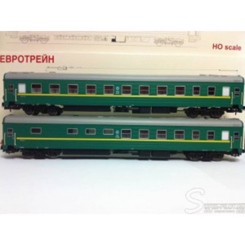 Eurotrain 0221 Набор пассажирских вагонов ЦМВ РЖД , НО