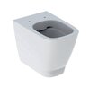 Geberit Smyle Square 500.840.00.1 Унитаз напольный, приставной, закрытая форма, Rimfree: T=54см, белый