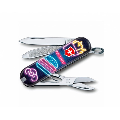Нож-брелок складной 0.6223.L1906 Classic SD Burger Bar Limited Edition 2019