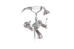 Timo Ritz 0144Y SILVER Смеситель для ванны с душем, цвет: серебро фото