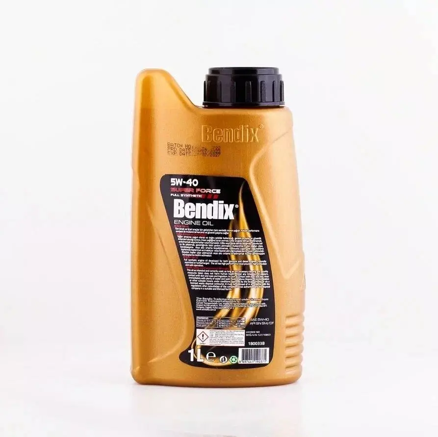 Масло моторное BENDIX SUPER FORCE 5W-40 синтетическое 1 л