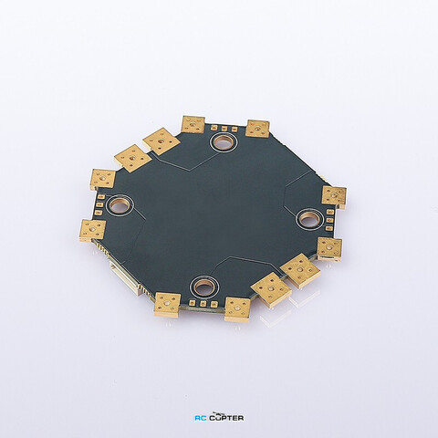 Плата распределения питания Foxeer PDB400 400A 8S, до 2-х батарей (4-8S + 4-8S), х4 ESC (MR1805)