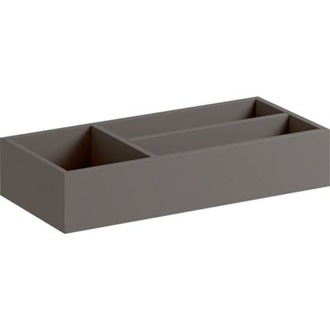 Geberit Xeno2 500.525.00.1 Вставка для выдвижного ящика T-образная, 32.3x6.2x15см, Серый / Меламин, древесная структура