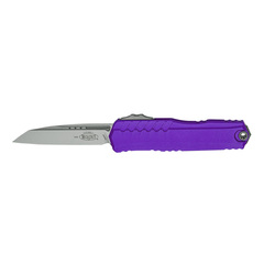 Фото Автоматический нож Microtech Cypher II S/E 1241-10APPU, сталь M390MK, рукоять алюминий, фиолетовый