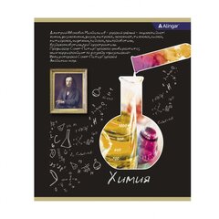 
          Тетрадь предметная 36л. А5 "Химия", клетка, со справочным материалом, скрепка, мелованный картон (эконом), блок офсет, Alingar "К доске!"