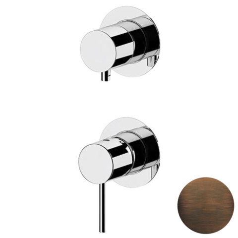 Remer X93PWBBR Смеситель для душа Remer X Style X93PWBBR, бронза масляная