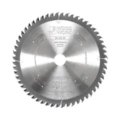 Диск пильный для ЛДСП 165x2,2/1,6x20 Z=56 A=10 Woodwork 38.165.56